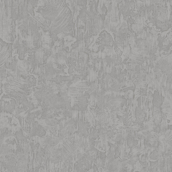 Gray Sleek Embossed finish Solid Color Wallpaper, Abstract Modern Minimalist Rich Textured Wallcovering - Walloro High End Wallcoverings & More